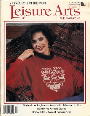Leisure Arts Magazine 1992 February